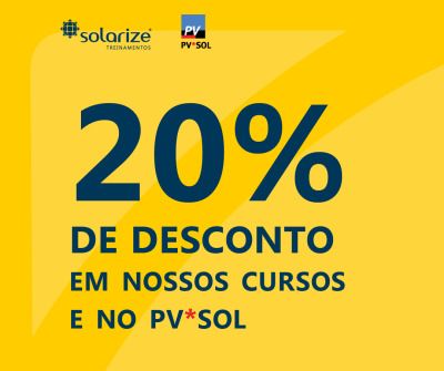 Descontos PVSOL cursos na Intersolar